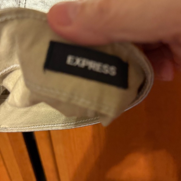 Silver pleather jeans - Picture 3 of 5